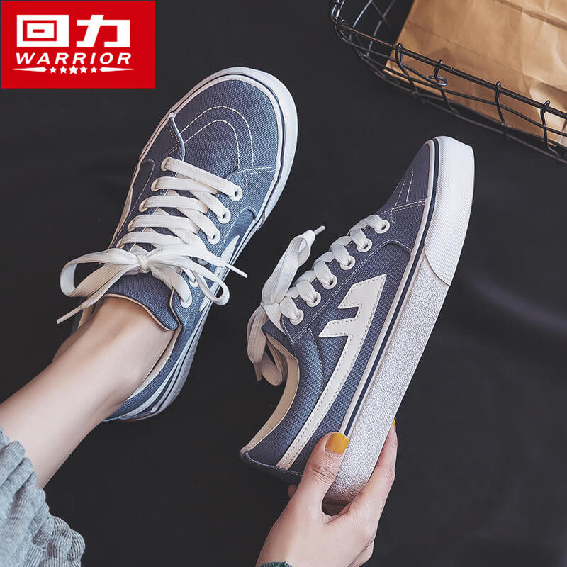 回力帆布鞋女2021年新款板鞋夏季女鞋ulzzang百搭休闲鞋鹿晗同款