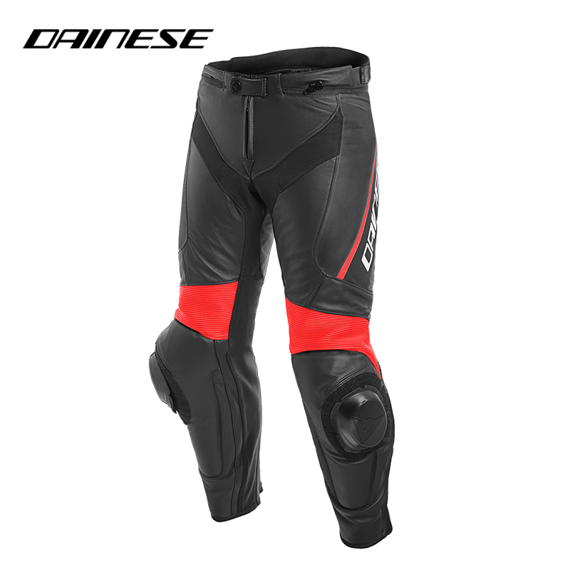 DAINESE/戴尼士DELTA 3 骑行皮裤摩托车耐磨防风防护运动机车裤男