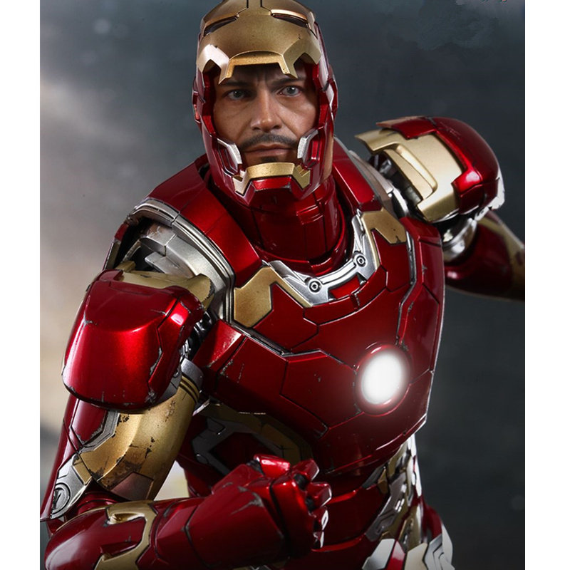 省10元 hcmy复联4小辣椒初代钢铁侠反应堆胸灯mk1合金方舟反应炉周边