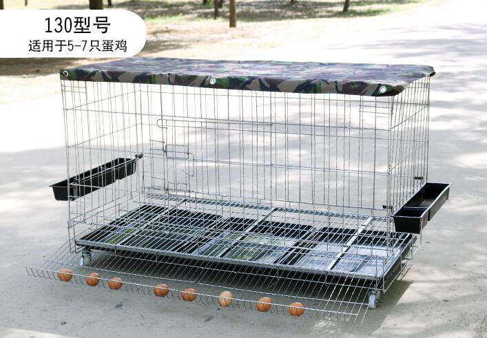 阳台超特养殖滚蛋自动折叠铁鸭特大号户外无臭笼子