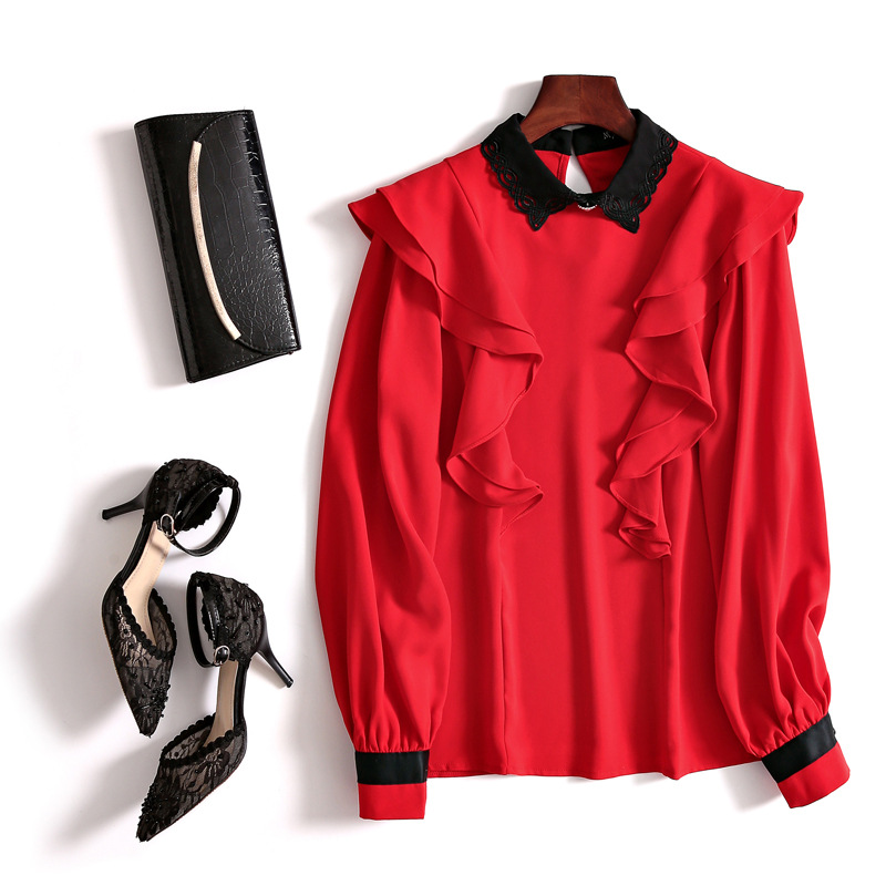 20-30 To 40 shirt Long sleeve February, April and August Women's wear lady Solid Ladies a doll Mid length versionin the Women's clothing/Boutique , Shirt category - from Buy2taobao.com to provide professional Taobao agent buy service