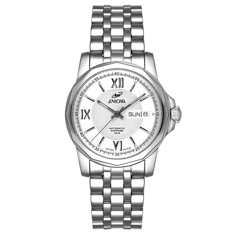 一折瑞士英纳格男士手表_enicar瑞士英纳格手表正品蓝牌系列商务休闲