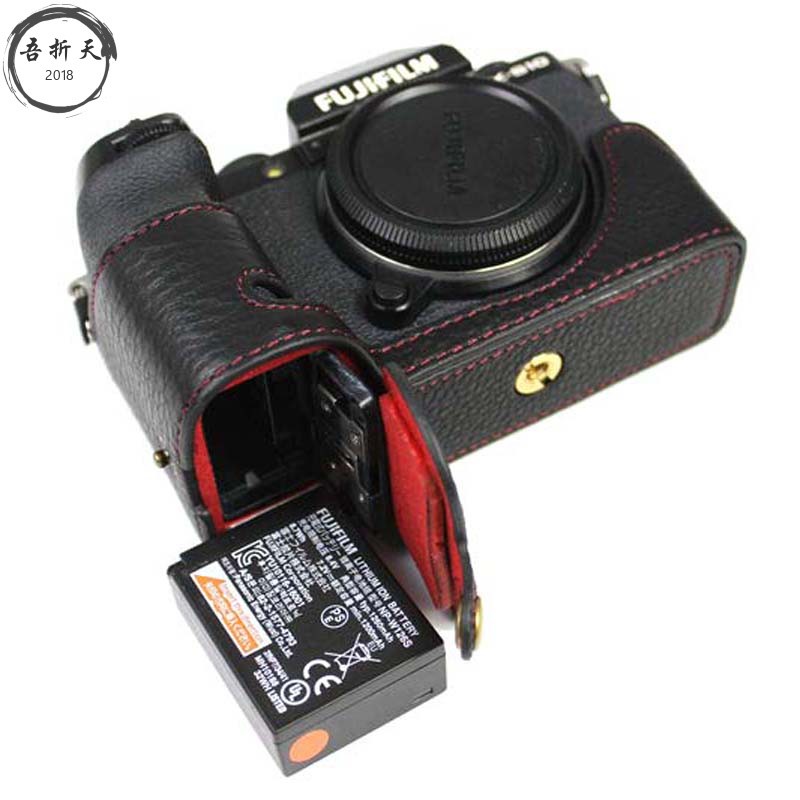 富士X-S10真皮底座 XS10专用微单相机包 便携手包 头层牛皮半套