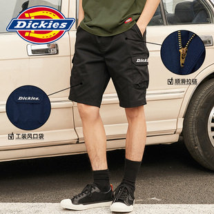 Dickies工装短裤男潮牌宽松休闲多口袋五分裤子夏季新品薄款z