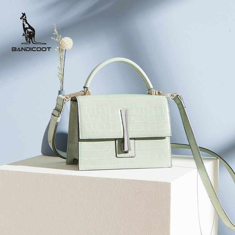 bandicoot袋鼠包包女单肩斜挎包女2021新款韩版手提包女小包手拎