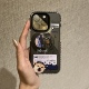 原创韩系男款情侣CD唱片狗狗适用于苹果iphone15promax手机壳14promax全包防摔创意14PRO高级感13/14个性12女