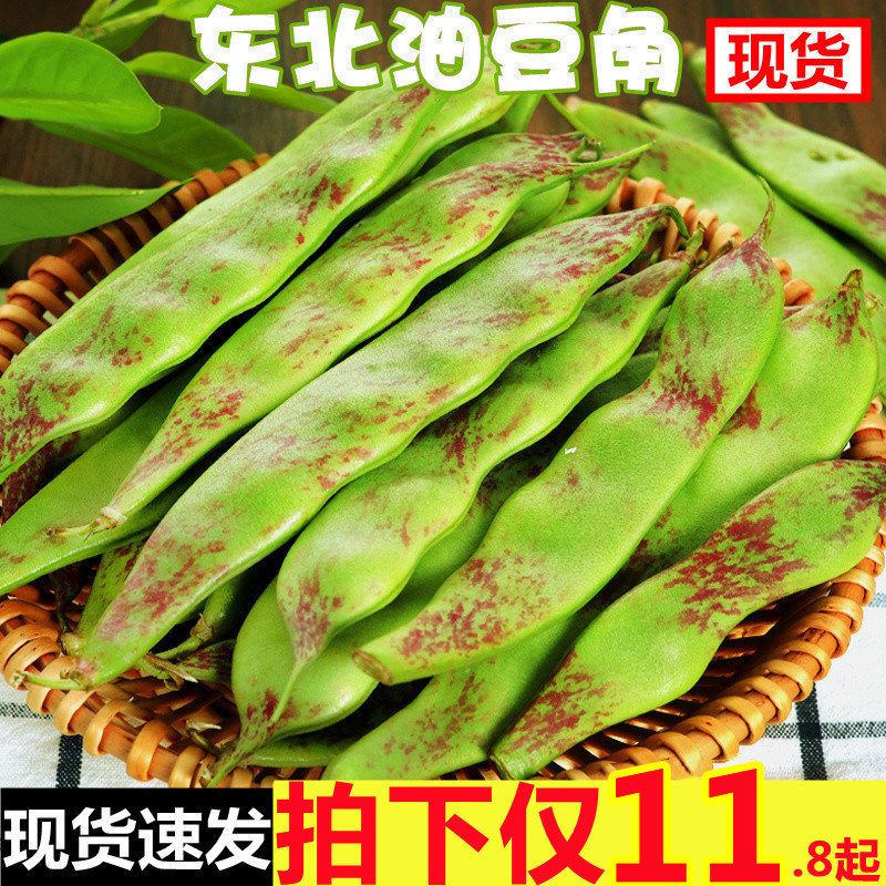 东北油豆角现摘新鲜蔬菜5斤一点红油