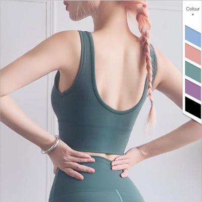 运动文胸女夏季瑜伽服内衣带胸垫防震跑步聚拢美背式性感瑜伽背心|ruв категории движение/йога/фитнес/фанаты товаров, йога, йога одежды, йога бельё - от Buy2taobao.com для оказания профессиональной услуги покупки агента Taobao