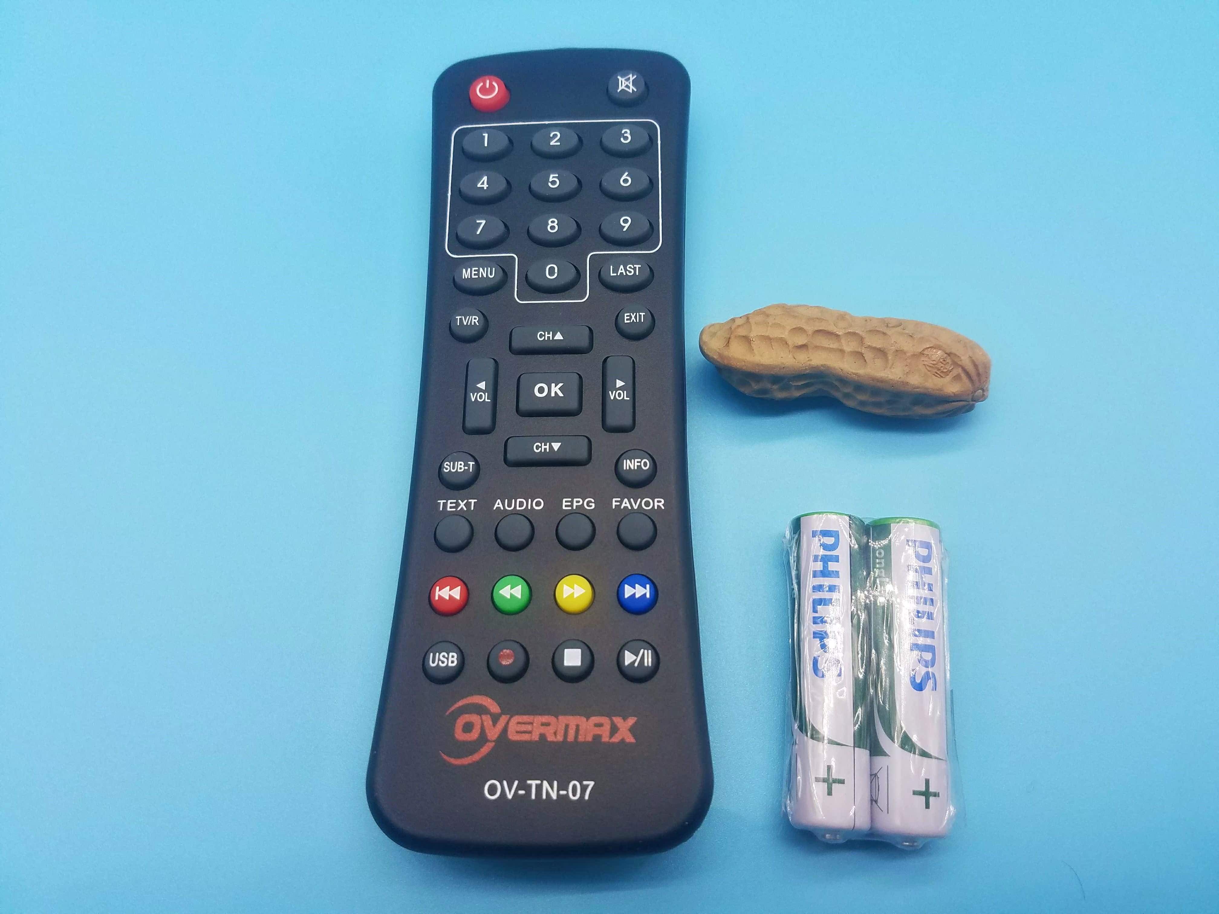 原厂原装 DVB remote control OVERMAX OV-TN-07遥控器|msdalam kategori Aksesori Digital 3C, Zhou Bian Bingkai digital, bateri lain - dari Buy2taobao.com untuk memberikan perkhidmatan ejen Taobao profesional membeli