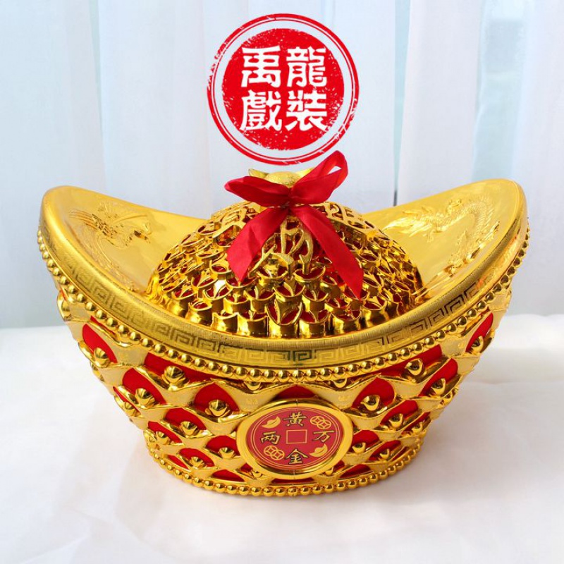 仿真金元宝空心元宝招财摆件福禄寿喜财神服装道具黄金万两大元宝在类目 女装/女士精品, 唐装/民族服装/舞台服装, 民族服装/舞台装中 - 来自Buy2taobao.com提供专业的淘宝代购服务