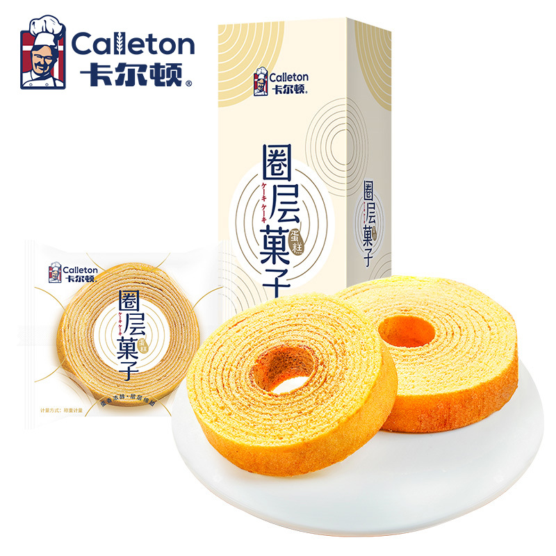 卡尔顿圈层菓子蛋糕年轮千层糕点零食原味早餐营养面包小吃整箱|ruв категории закуски/орехи/специальность, пирожное/десерт, в западном стиле торты - от Buy2taobao.com для оказания профессиональной услуги покупки агента Taobao