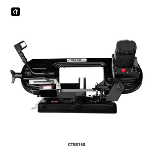 呲铁新品CTBS150锯床带锯机小型台式不锈钢金属切割机卧式便携式