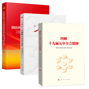 图解十九届五中全会精神+十四五大战略与2035远景+中共中央关于制定国民经济和社会发展第十四个五年规划和二〇三五年远景目标建议