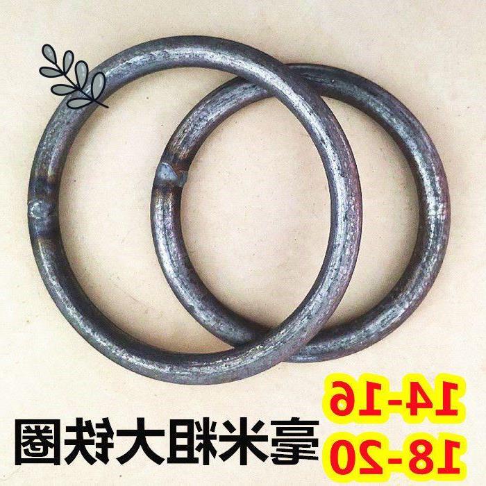 实心14161820毫米铁圈大铁环健身工业铁圈起重焊接O型圆钢筋铁环