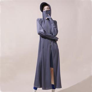防晒衣女夏季2024新款可外穿全身防紫外线透气薄款冰丝防晒服开衫