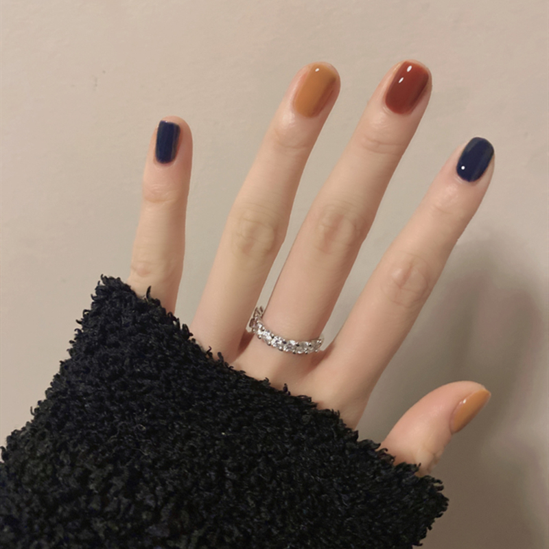 暖男美甲 warm nails的优惠券大全—纯色跳色美甲假 .