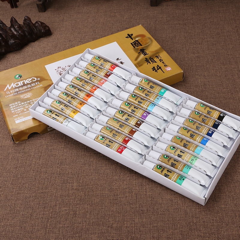 齐大森国画矿物颜料国画岩彩工笔画绘画专用胶矾粉*明胶明矾10克