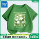 真维斯童装女童短袖t恤中大童纯棉运动衣服儿童2025新款夏装半袖