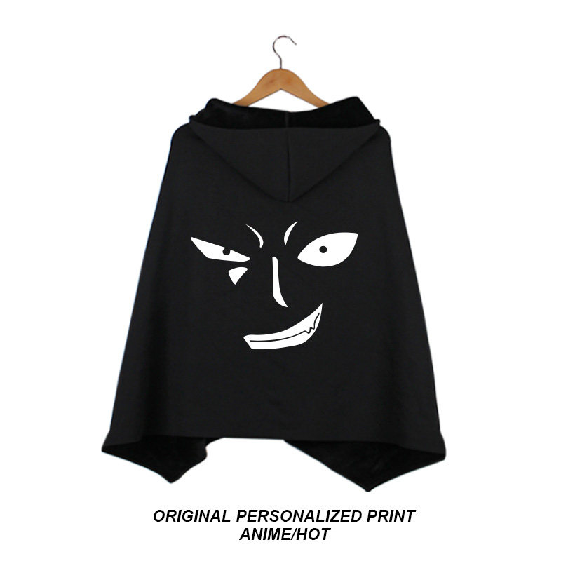 一折披肩 cos动漫周边_柯南周边 黑衣人斗篷披风 名侦探cos动漫衣服