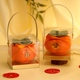 柿子罐喜糖盒子柿柿如意摆件伴手礼盒新款成品结婚满月小众免折叠