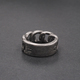 日韩GD同款1314潮男戒指个性时尚麻花尾戒女圆环钛钢食指刻字指环