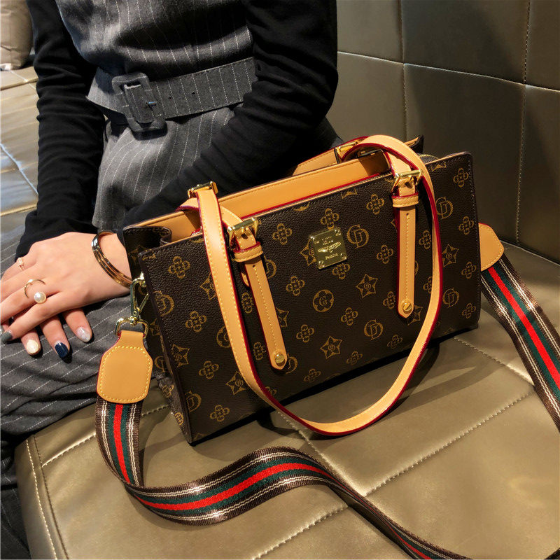 lvlihaio女包2022新款大容量百搭单肩托特包休闲潮流斜挎手提大包