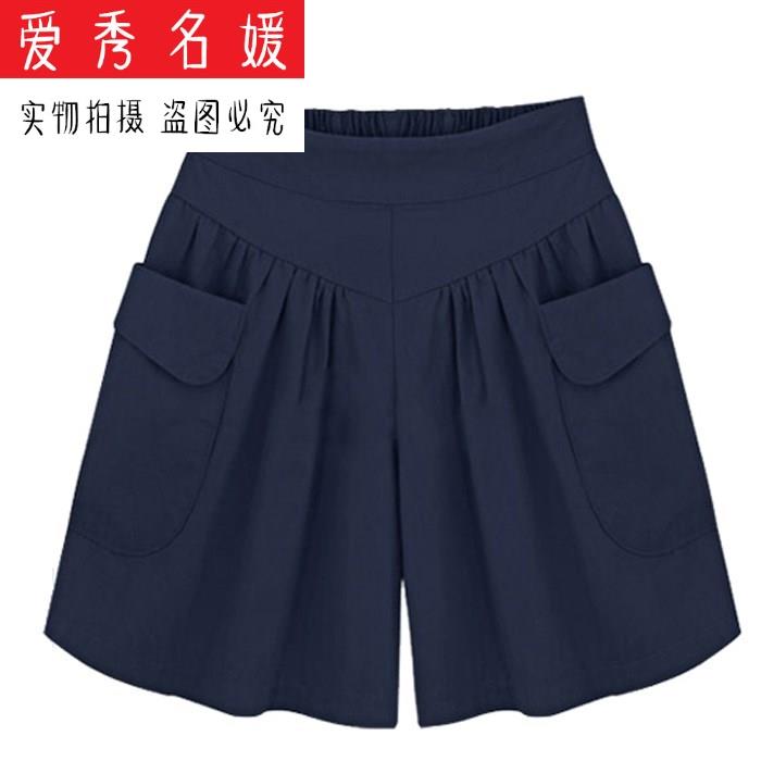 2019夏装加肥加大码女装250斤短裤新款胖妹妹220特大号宽松肥婆裤在类目 女装/女士精品, 裤子, 休闲裤中 - 来自Buy2taobao.com提供专业的淘宝代购服务