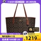 【自营】COACH/蔻驰女士CITY大号单肩手提包托特包白色5696IMRFF