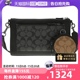 【自营】COACH/蔻驰中号男士PVC配皮单肩斜挎包C5598QBPHT