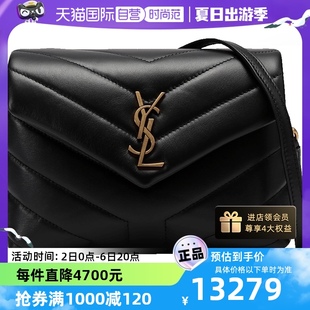 【自营】中古99新未使用圣罗兰女士LOULOU系列Y形绗缝单肩斜挎包