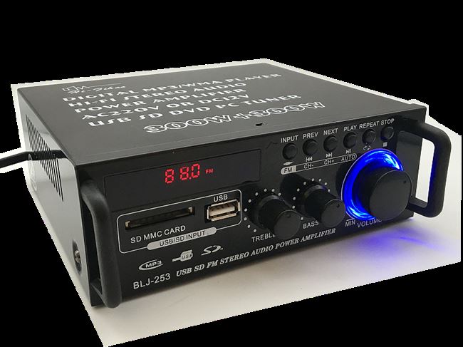 12v220v两用迷你功放机308;263;253迷你小型功放机音箱功率放大