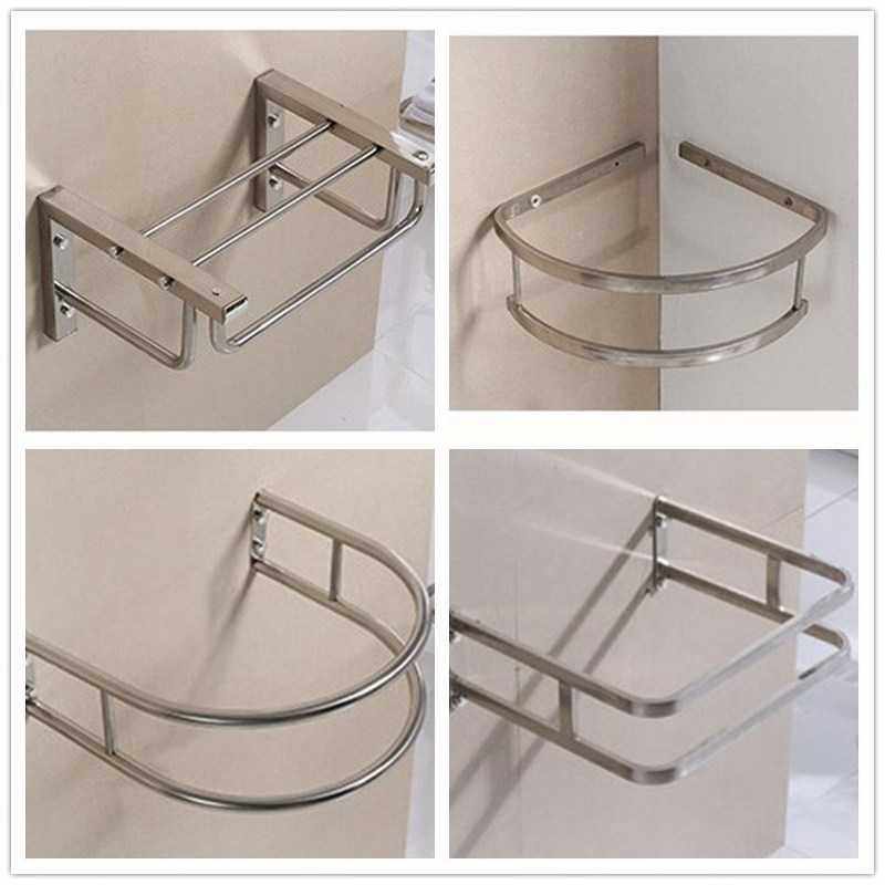 小户型壁挂墙式洗面盆洗漱洗手盆洗脸盆不锈钢支架卫生间方盆托架