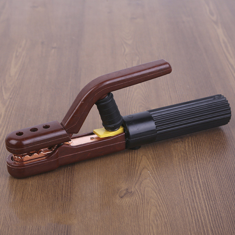 焊机工业级_电焊钳焊把钳子全铜小型防烫纯铜日式工业级电焊机配件800