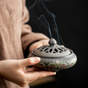 盘香香炉紫砂价格