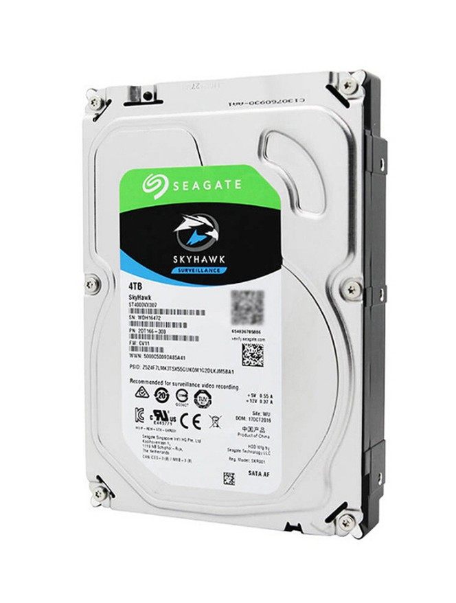 希捷4t机械硬盘台式机电脑机械盘4tb sata硬盘 酷鹰4tb 监控硬盘 st