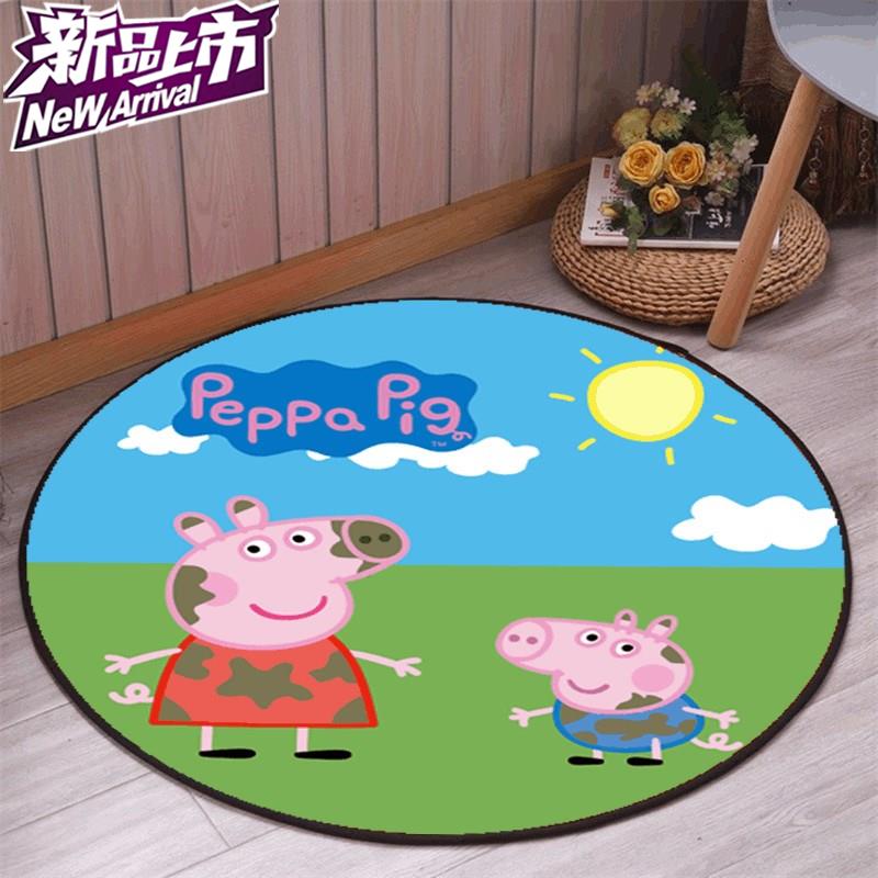circular carpet lovely Cartoon children study Tables and chairs Mat Girls Bedroom Room Computer chairin the Home Fabric , Carpet category - from Buy2taobao.com to provide professional Taobao agent buy service