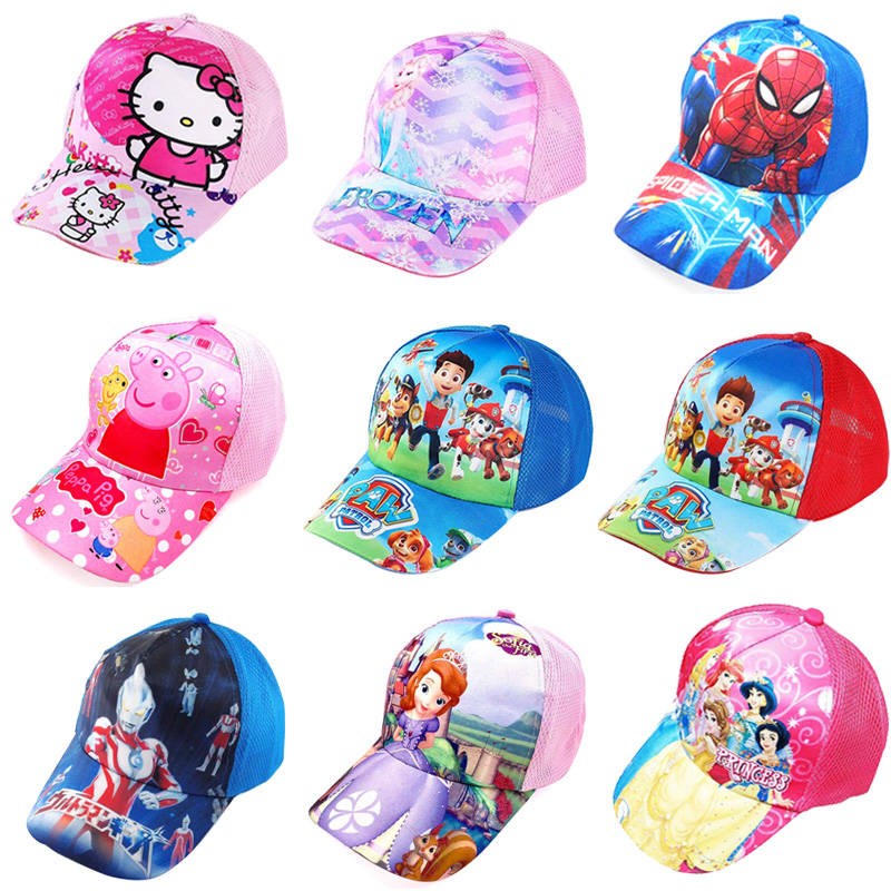 儿童帽子男童女孩春天夏季遮阳防晒帽宝宝太阳帽小孩鸭舌帽韩版|ruв категории Аксессуары, шляпа - от Buy2taobao.com для оказания профессиональной услуги покупки агента Taobao