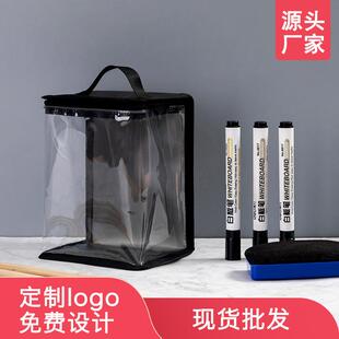 透明pvc水彩笔袋礼品收纳包拉链袋防水洗漱包现货 马克笔袋