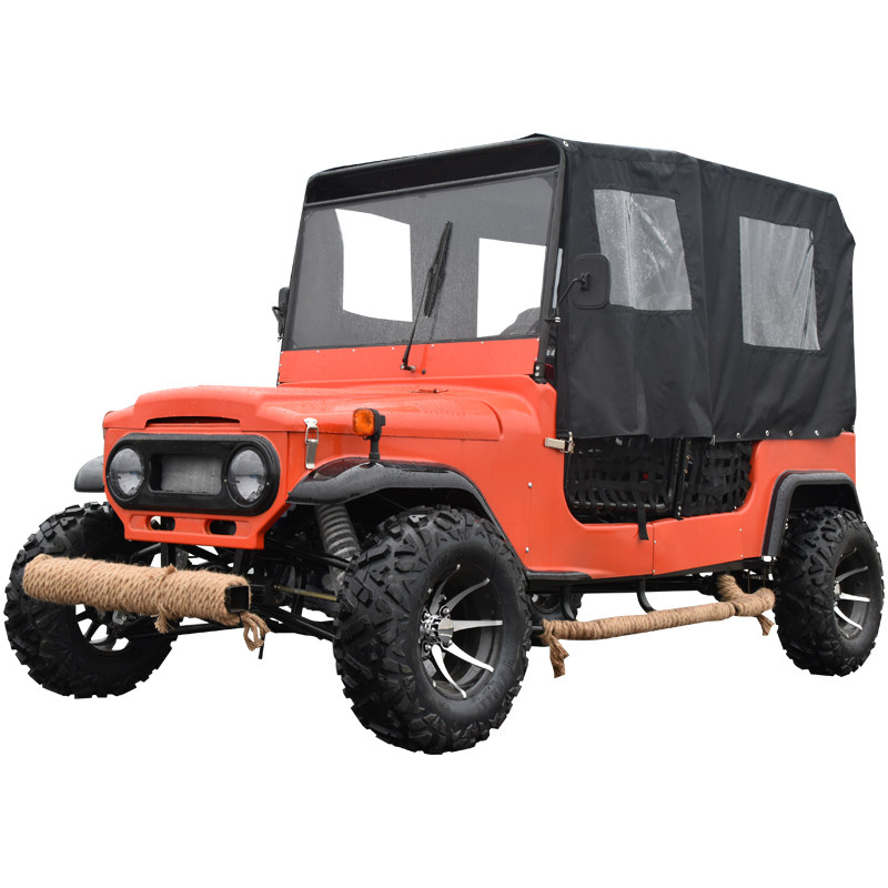 两驱沙滩车吉普盘式四座金浪300c自动挡12寸全地形四轮越野摩托车