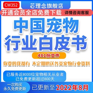 2023年中国宠物行业白皮书消费报告蓝皮书医疗市场分析人群画像宠物食品宠物美容宠物消费主题研究市场报告