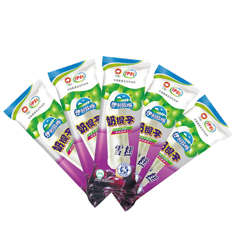 伊利经典牧场 奶提子雪糕 冰淇淋58g*5支人气爆款网红抖音冰激凌