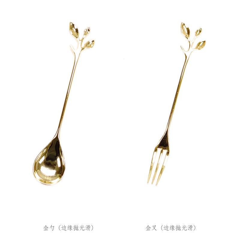 树枝造型金属小勺 甜点小叉 下午茶小茶匙带来好心情|ruв категории посуда, кофе, кофе ложка - от Buy2taobao.com для оказания профессиональной услуги покупки агента Taobao