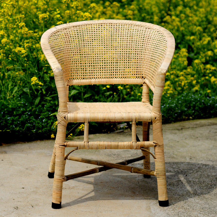 一折小藤椅 单人