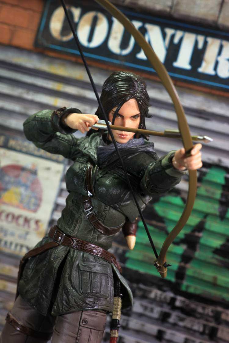 paplayarts史克威尔古墓丽影劳拉可动人偶模型潮玩盲盒