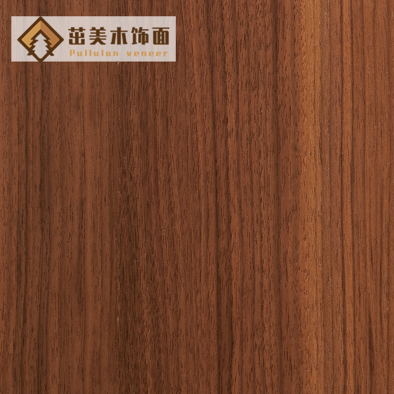 茁美星巴克红黑胡桃木免漆木饰面板背景墙装饰板实木原木木纹kd板