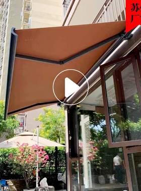 3雨棚屋檐家用户外防雨遮阳棚雨篷雨搭窗户挡雨耐力板阳台门头庭院婉