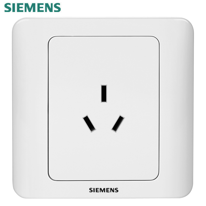 西門子三孔開關插座面板 遠景雅白86型家用10A電源 牆壁三插暗裝在類目 電子/電工, 插座, 電源插座中 - 來自Buy2taobao.com提供專業的淘寶代購服務
