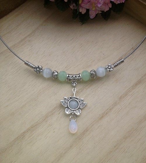 明制璎珞项圈古风汉服颈饰女颈带森系超仙流苏项链