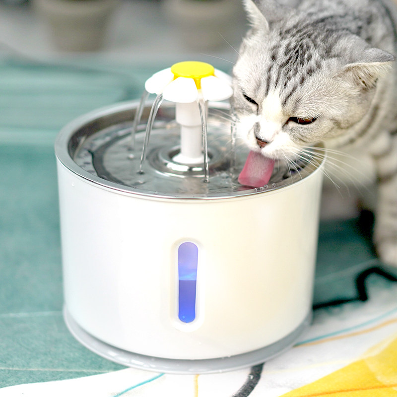 狗饮水器_猫咪饮水机宠物用品喂水流动猫猫神器活水水盆猫用喝水器