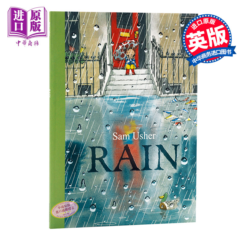 雨水 英文原版 Rain 气候绘本